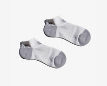 Load image into Gallery viewer, women's White FIGS Logo - 100% Awesome Ankle Socks