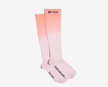 Load image into Gallery viewer, women's Lilac Coral Dip Dyed - Compression Socks