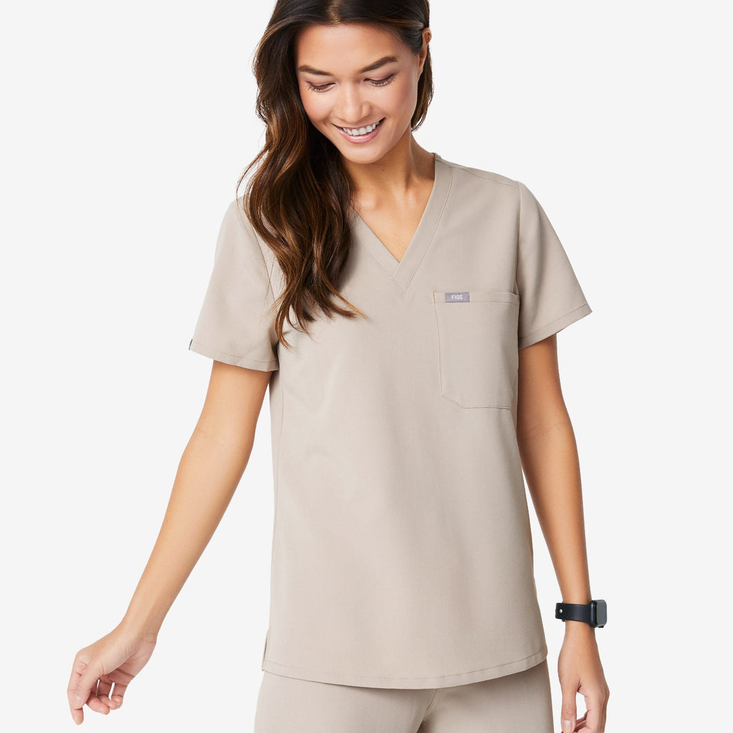 Catarina One-Pocket Scrub Top™