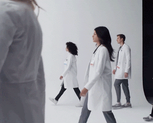 women's The Buttoned Up Lab Coat